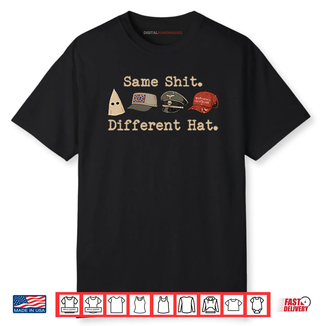 Same Shit Different Hat Political Shirt Same Shit Different Hat Political Shirt