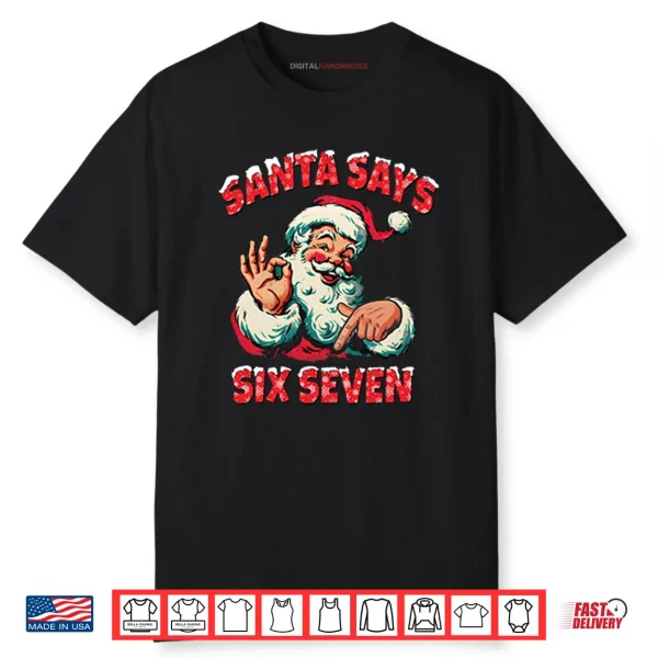 Six Seven 67 Meme Christmas Shirt
