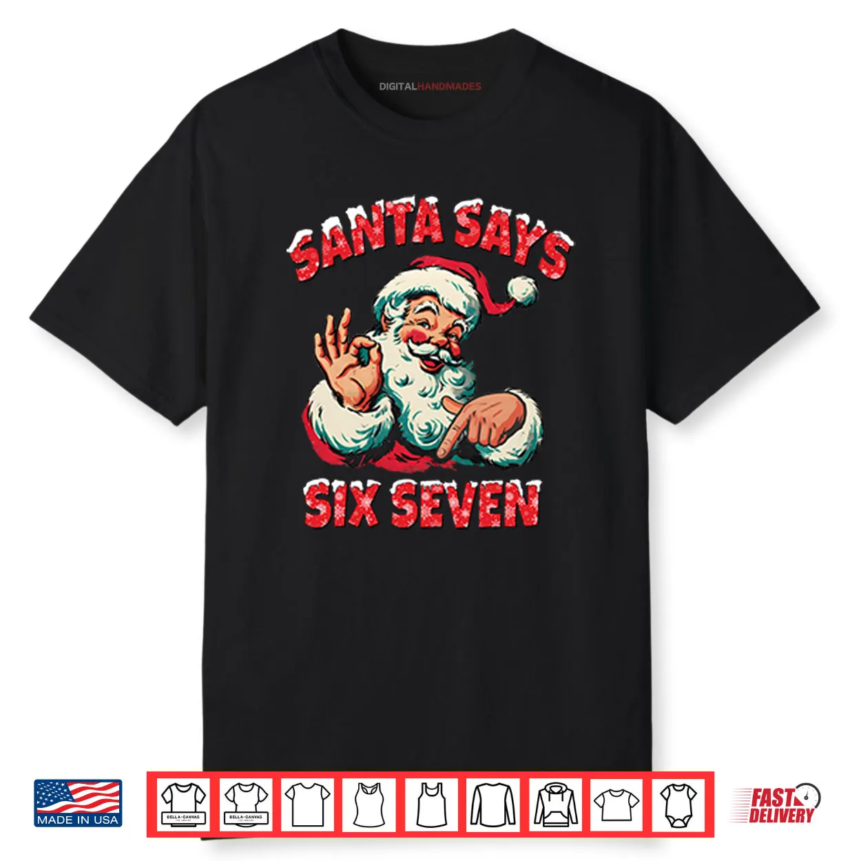 Six Seven 67 Meme Christmas Shirt Six Seven 67 Meme Christmas Shirt