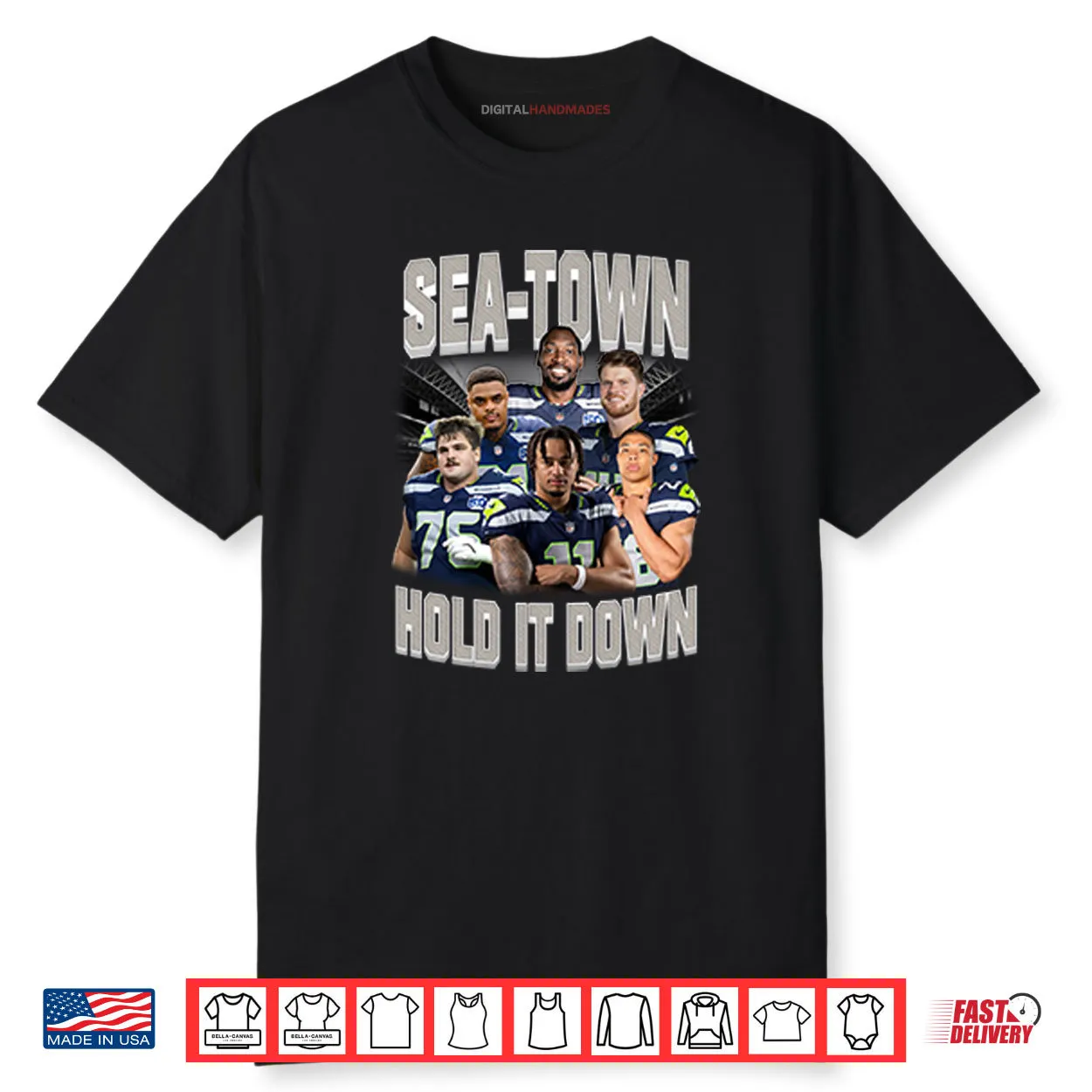 Sea Town Hold It Down Seattle Seahawks Shirt Sea Town Hold It Down Seattle Seahawks Shirt