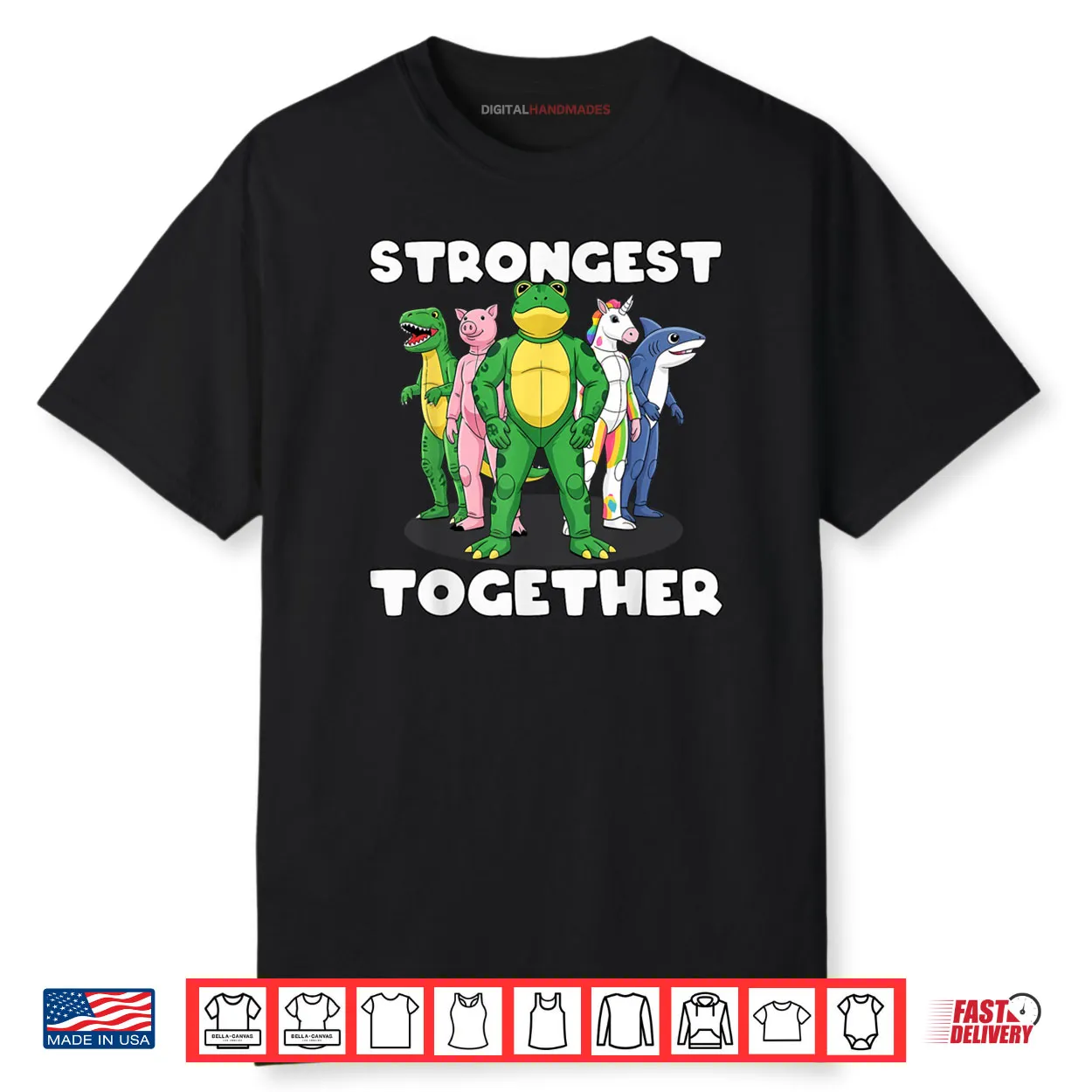 Strongest Together Portland Frog Costume Activist Group Frog Shirt Strongest Together Portland Frog Costume Activist Group Frog Shirt