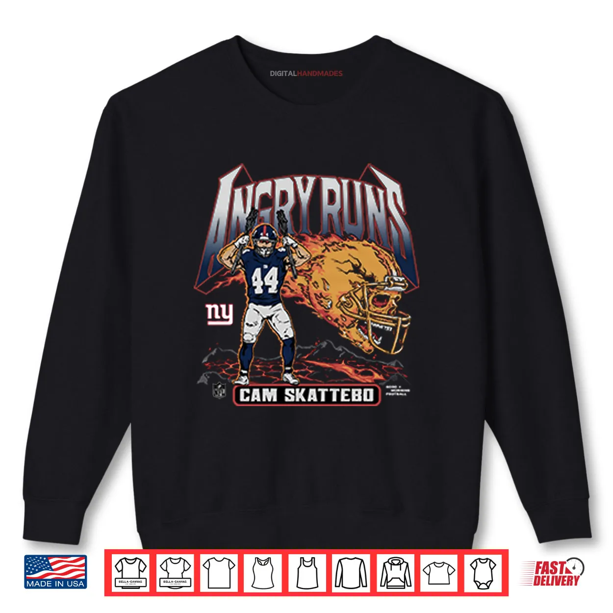 Angry Runs Cam Skattebo Shirt Angry Runs Cam Skattebo Shirt