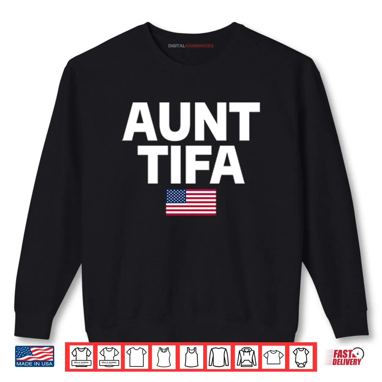 Aunt Tifa American Flag Shirt Aunt Tifa American Flag Shirt