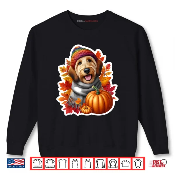 Sweatshirt Autumn Fall Otterhound Dog Owner Thanksgiving Mom Dad Cozy Shirt