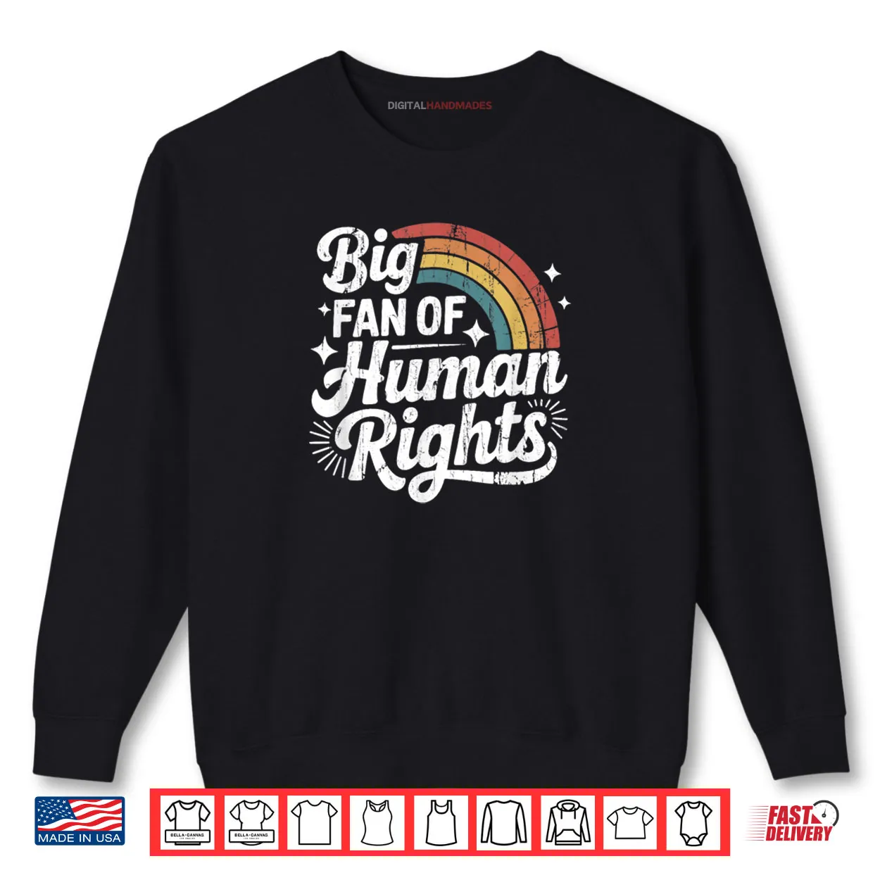 Big Fan of Human Rights Social Justice Equality Shirt Big Fan of Human Rights Social Justice Equality Shirt