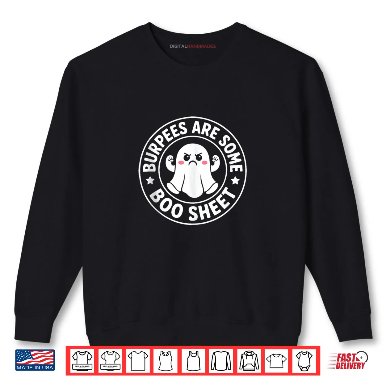 Burpees are Some Boo Sheet Spooky Halloween Ghost Fitness Shirt Burpees are Some Boo Sheet Spooky Halloween Ghost Fitness Shirt