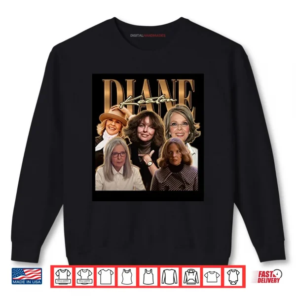 Sweatshirt Diane Keaton Rest In Peace Shirt