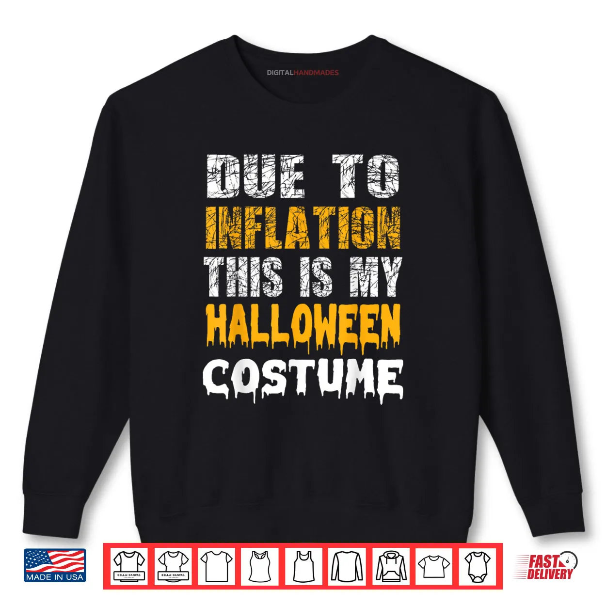 Due to Inflation This is My Funny Halloween Men Costume Shirt Due to Inflation This is My Funny Halloween Men Costume Shirt