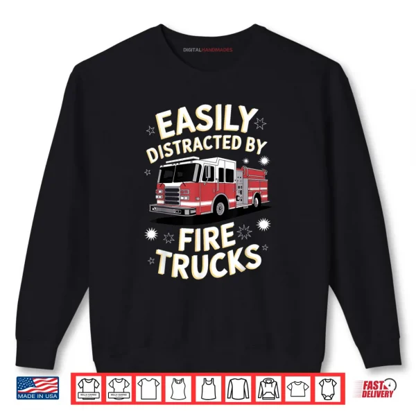 Sweatshirt Firefighter Art for Men Women Fireman Gag Fire Fighter Shirt