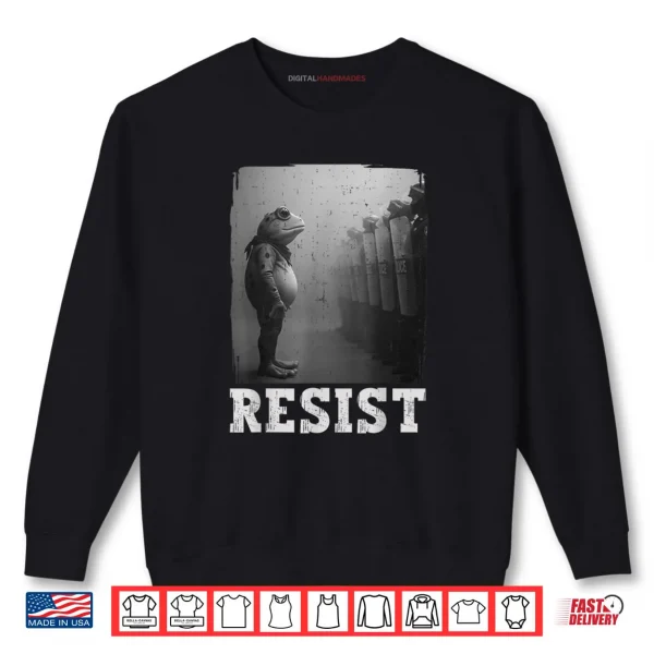 Frog Shirt Stand With Frog No Kings Day Shirt 1 Sweatshirt Frog Shirt Stand With Frog No Kings Day Shirt