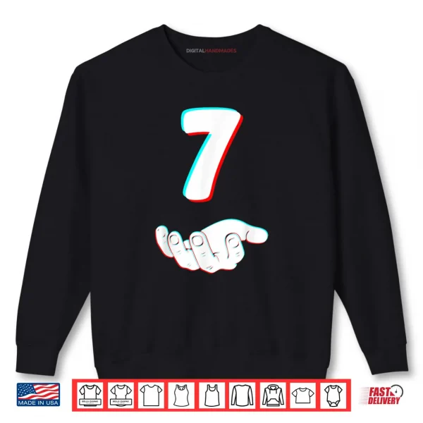 Sweatshirt Funny 67 Six Seven Meme Couple Matching Halloween Costume Shirt
