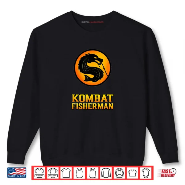 Sweatshirt Gamer Fish Fishing Birthday Gifts Game Combat Fisherman Shirt