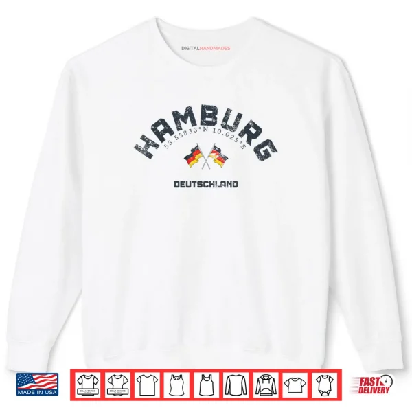 Sweatshirt Germany Hamburg Shirt