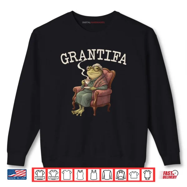 Sweatshirt Grand TIFA Frog Funny Shirt