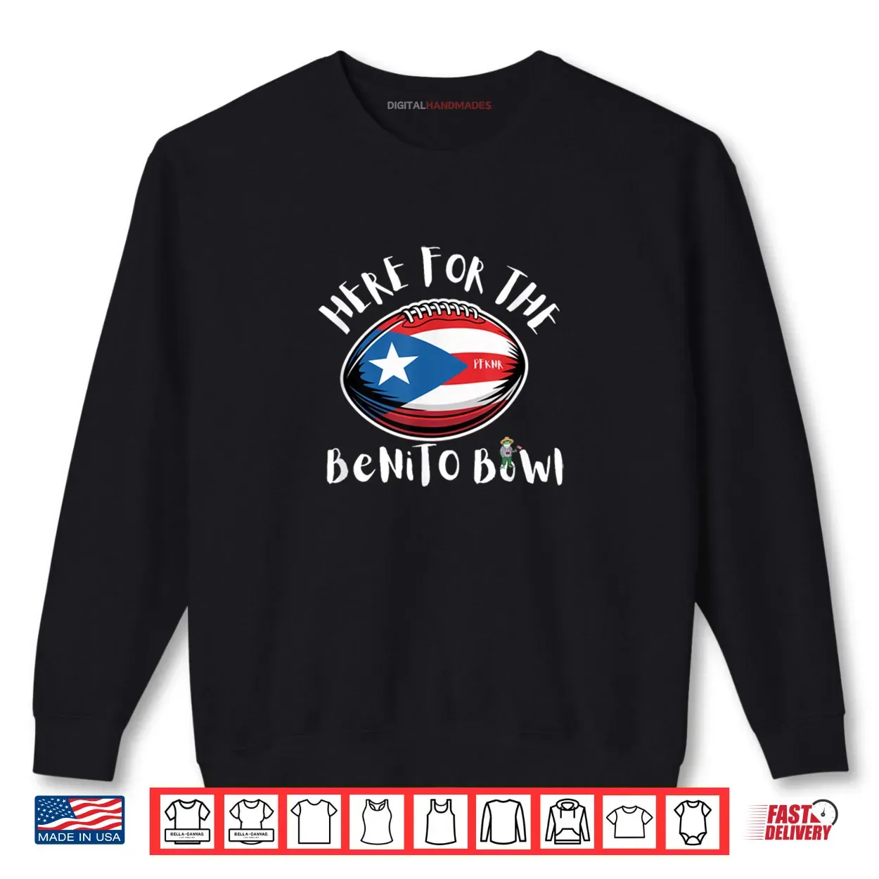 Here for The Benito Bowl Puerto Rico Flag Football Boricua Shirt Here for The Benito Bowl Puerto Rico Flag Football Boricua Shirt