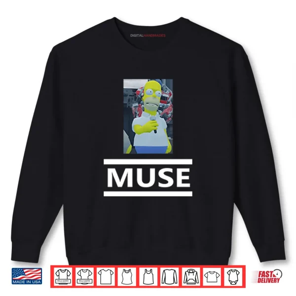 Sweatshirt Homer Simpson Muse Shirt