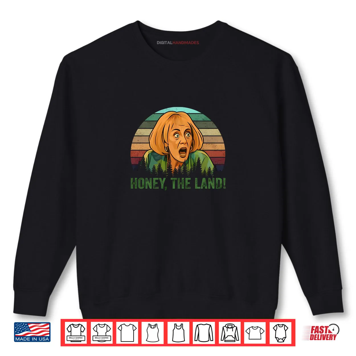 Honey The Land Sylvia Browne Shirt Honey The Land Sylvia Browne Shirt