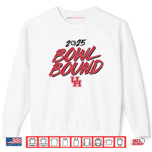 Houston Cougars Bowl Bound 2025 Shirt 1 Sweatshirt Houston Cougars Bowl Bound 2025 Shirt