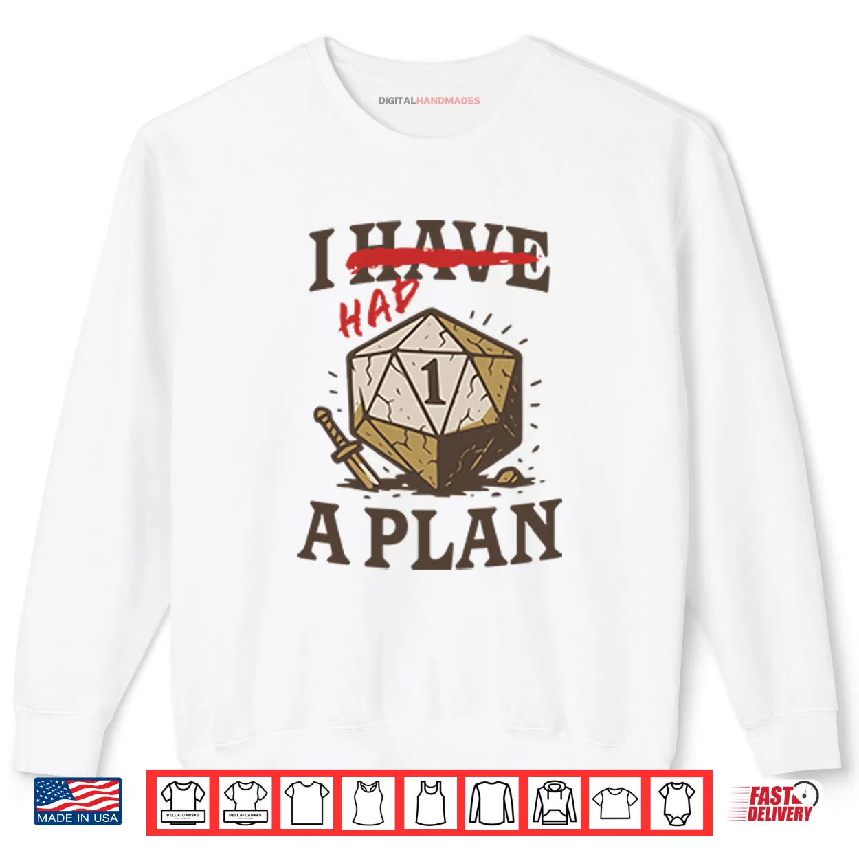 I Had A Plan D20 Shirt I Had A Plan D20 Shirt