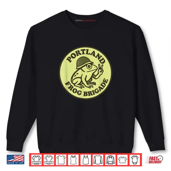 Sweatshirt I am Frogtifa Portland Frog Brigade Shirt