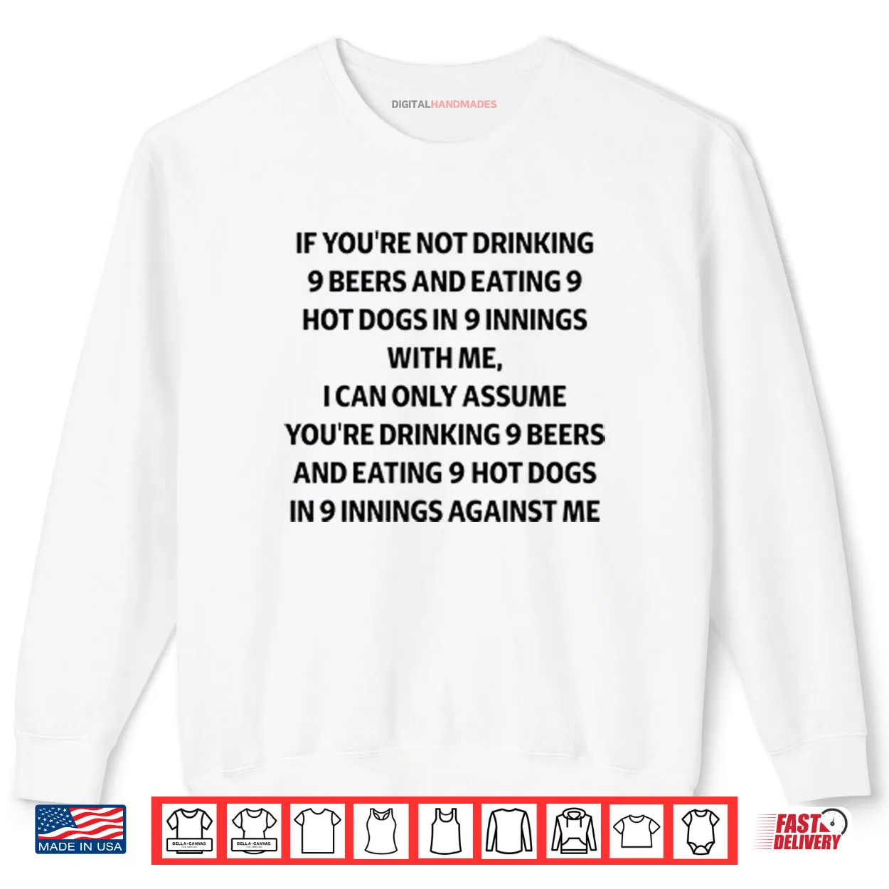 If You’re Not Drinking 9 Beers And Eating 9 Hot Dogs In 9 Innings Shirt If You’re Not Drinking 9 Beers And Eating 9 Hot Dogs In 9 Innings Shirt