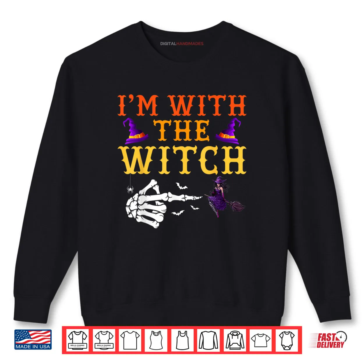 I’m with The Witch Couple Costume Halloween Shirt I’m with The Witch Couple Costume Halloween Shirt