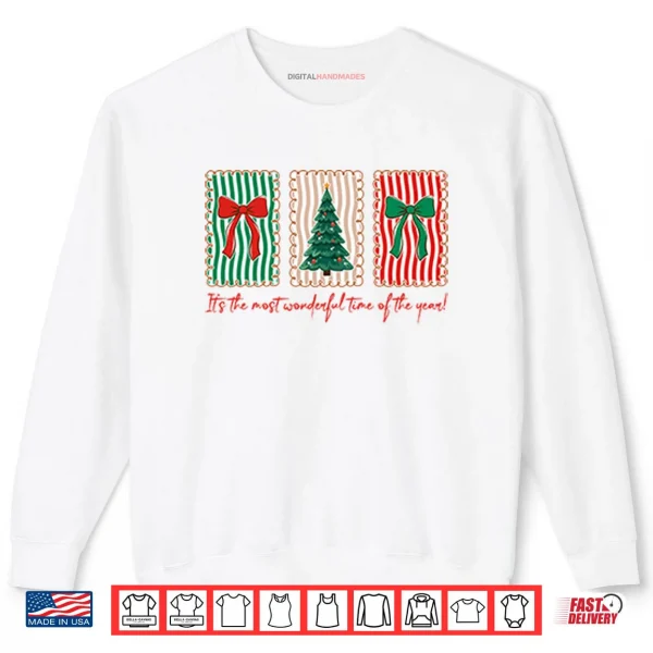Sweatshirt Its The Most Wonderful Time Of The Year Christmas Shirt