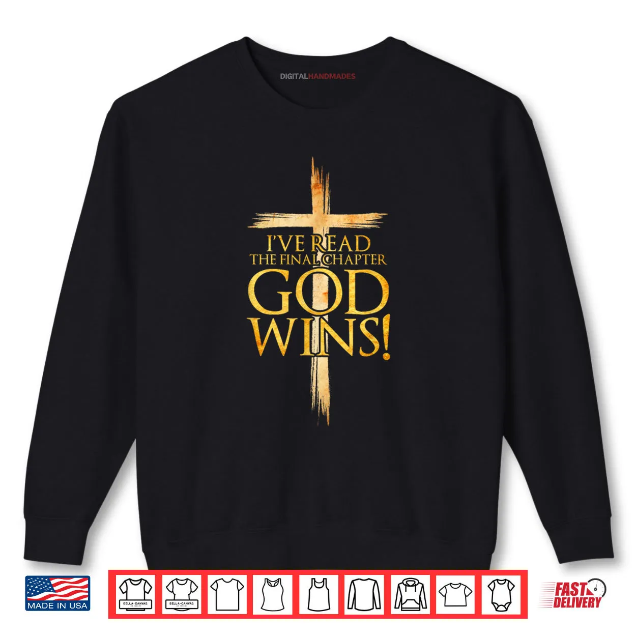 I’ve Read the Final Chapter God Wins Christian Faith Cross Shirt I’ve Read the Final Chapter God Wins Christian Faith Cross Shirt
