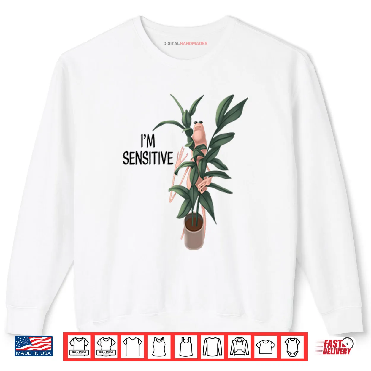 Marcus The Worm I’m Sensitive Shirt Marcus The Worm I’m Sensitive Shirt