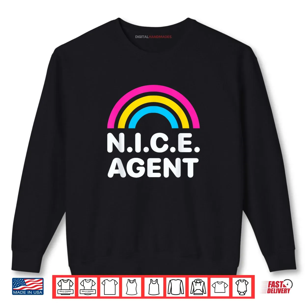 Nice Agent Official Happy Member Protest Costume Shirt Nice Agent Official Happy Member Protest Costume Shirt