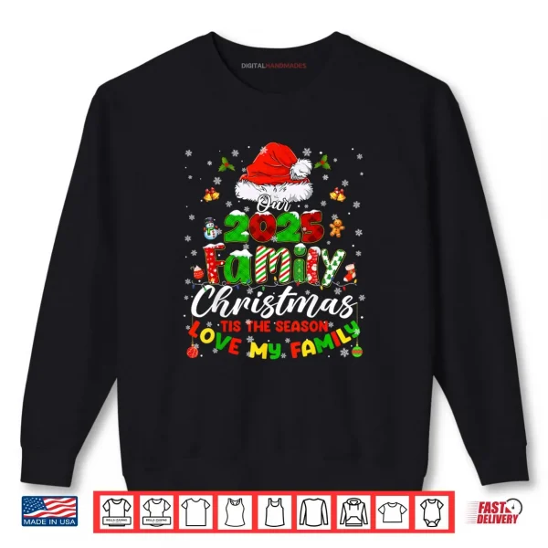 Pajamas Outfit Family Matching Christmas 2025 Gifts PJ Shirt 1 Sweatshirt Pajamas Outfit Family Matching Christmas 2025 Gifts PJ Shirt