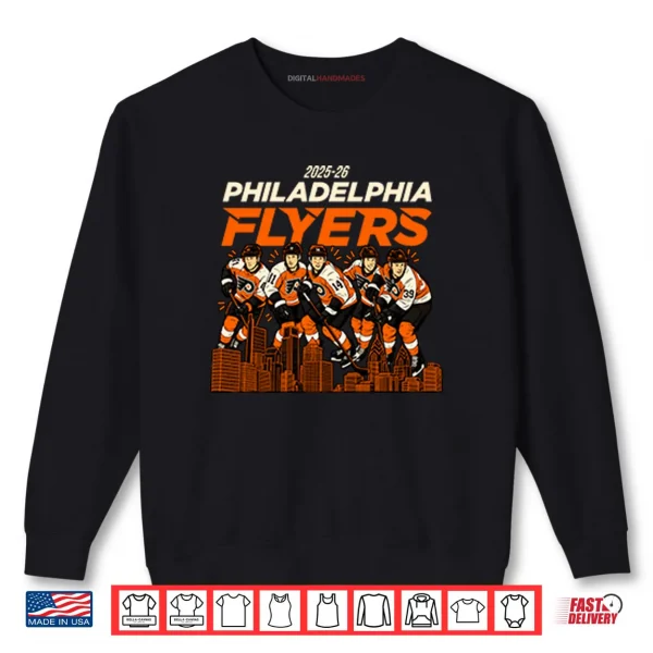 Sweatshirt Philadelphia Flyers 2025 26 Shirt