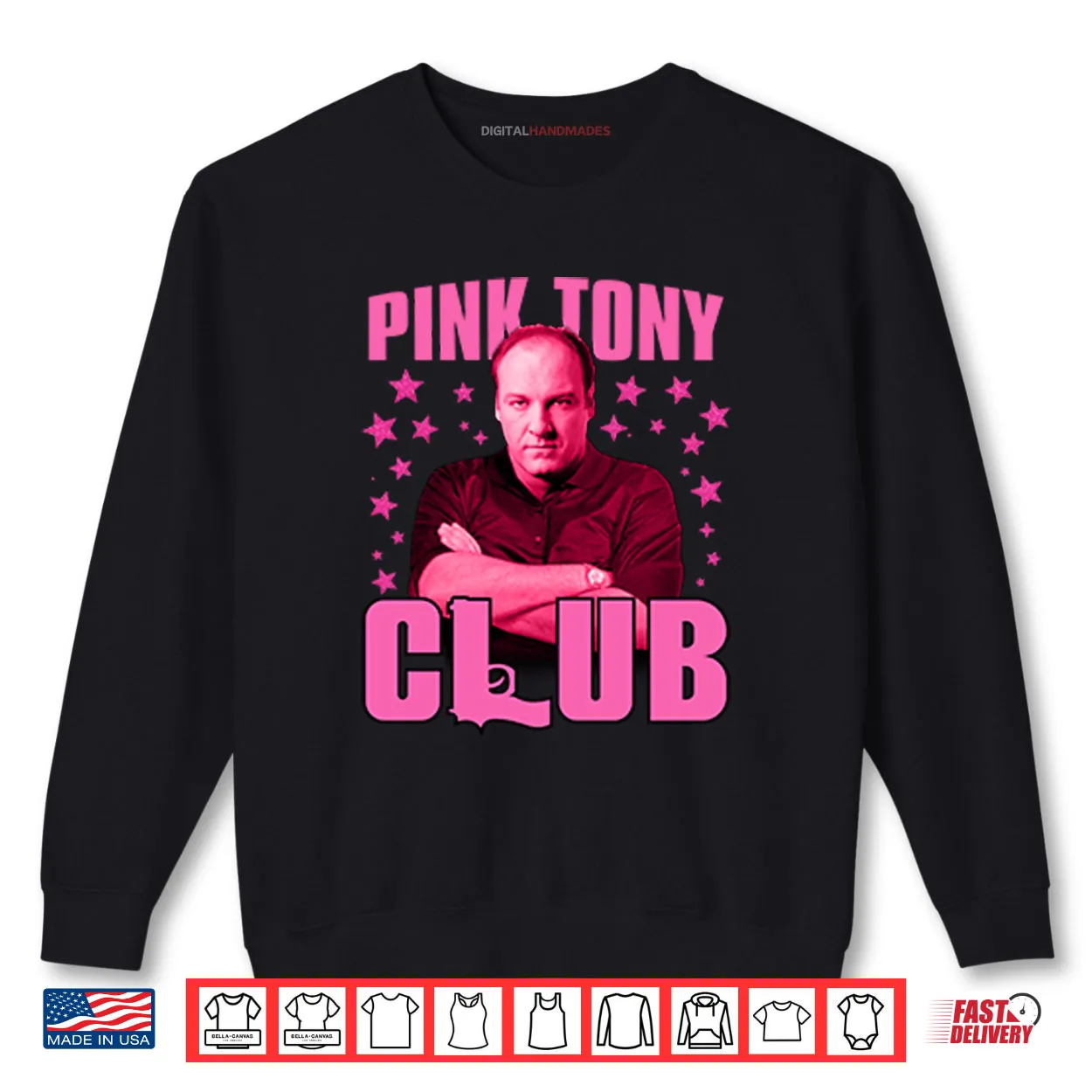Pink Tony Club Tony Soprano Shirt Pink Tony Club Tony Soprano Shirt