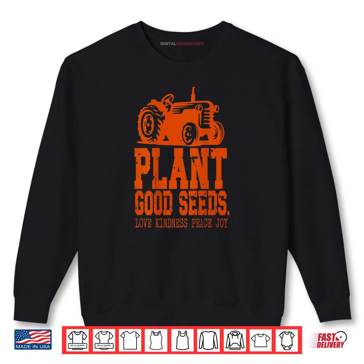 Plant Good Seeds Tractor Vintage Farm Quote Shirt Plant Good Seeds Tractor Vintage Farm Quote Shirt
