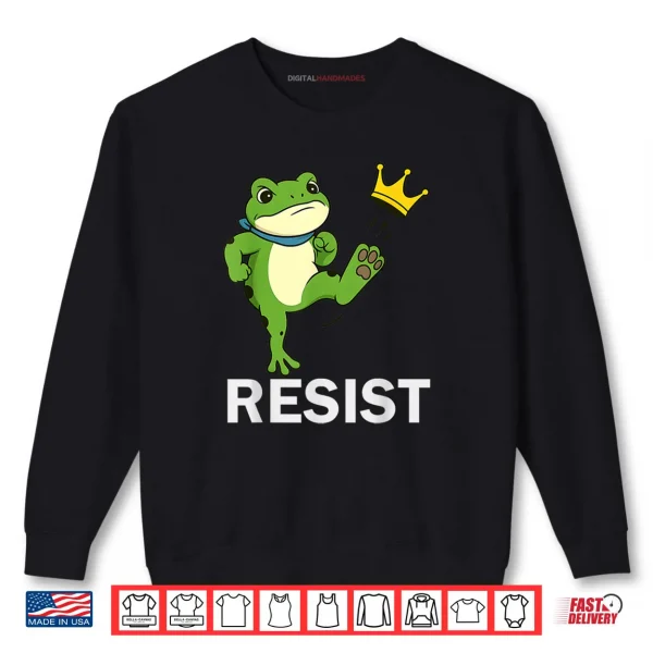 Sweatshirt Portland Frog Protest Shirt