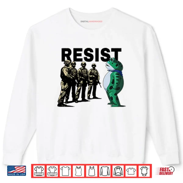 Sweatshirt Portland Frog Resist Shirt