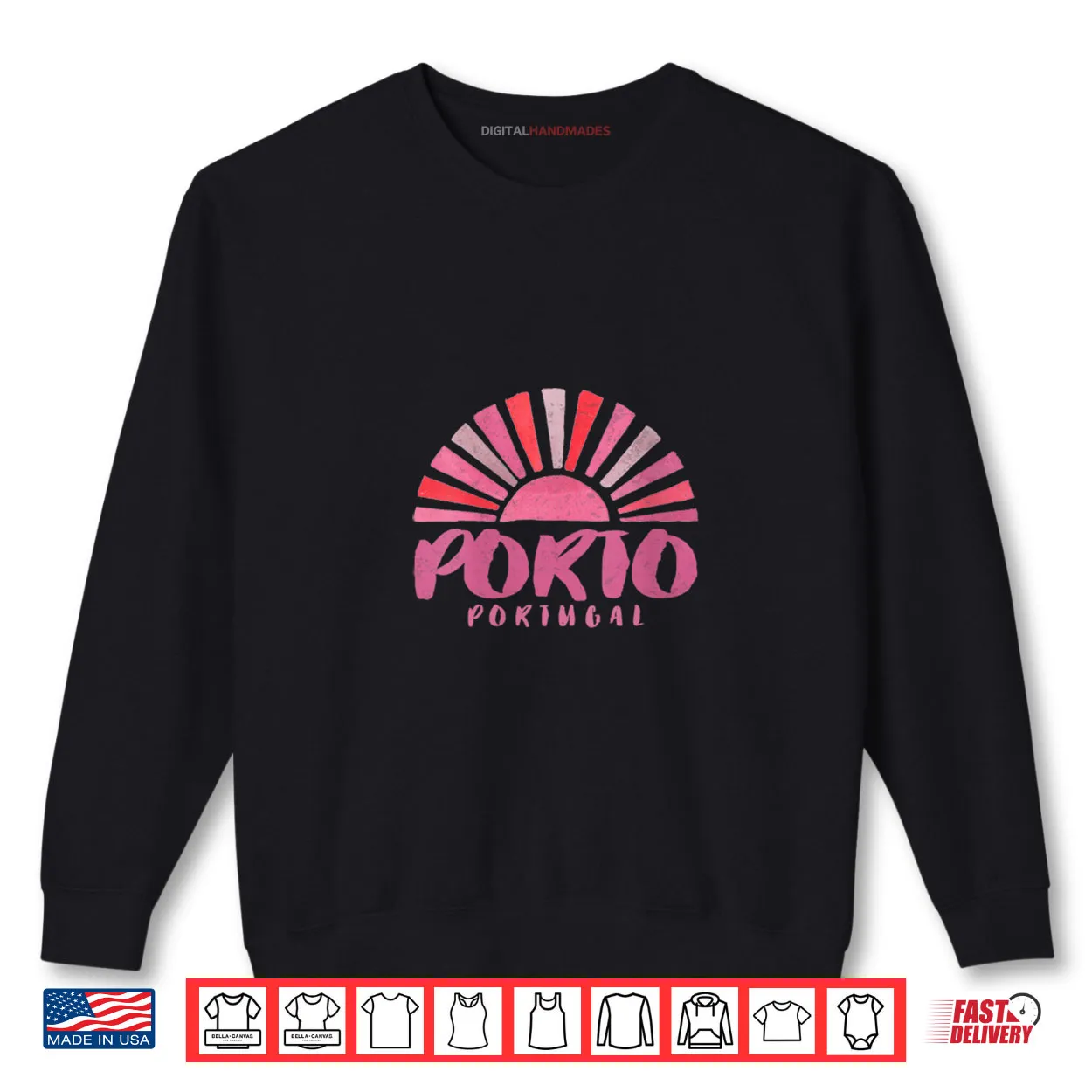 Porto Portugal Sunrise Shirt Porto Portugal Sunrise Shirt