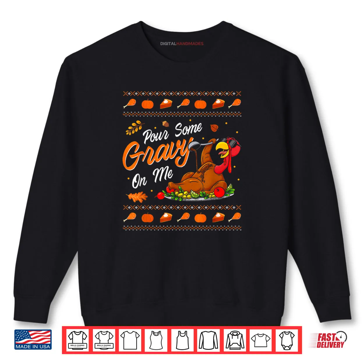 Pour Some Gravy on Me Funny Happy Turkey Day Thanksgiving Shirt Pour Some Gravy on Me Funny Happy Turkey Day Thanksgiving Shirt