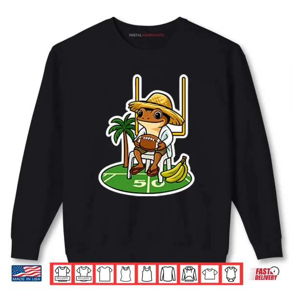 Sweatshirt Puerto Rico Pride Cute Coqui Jibaro Football Game Shirt