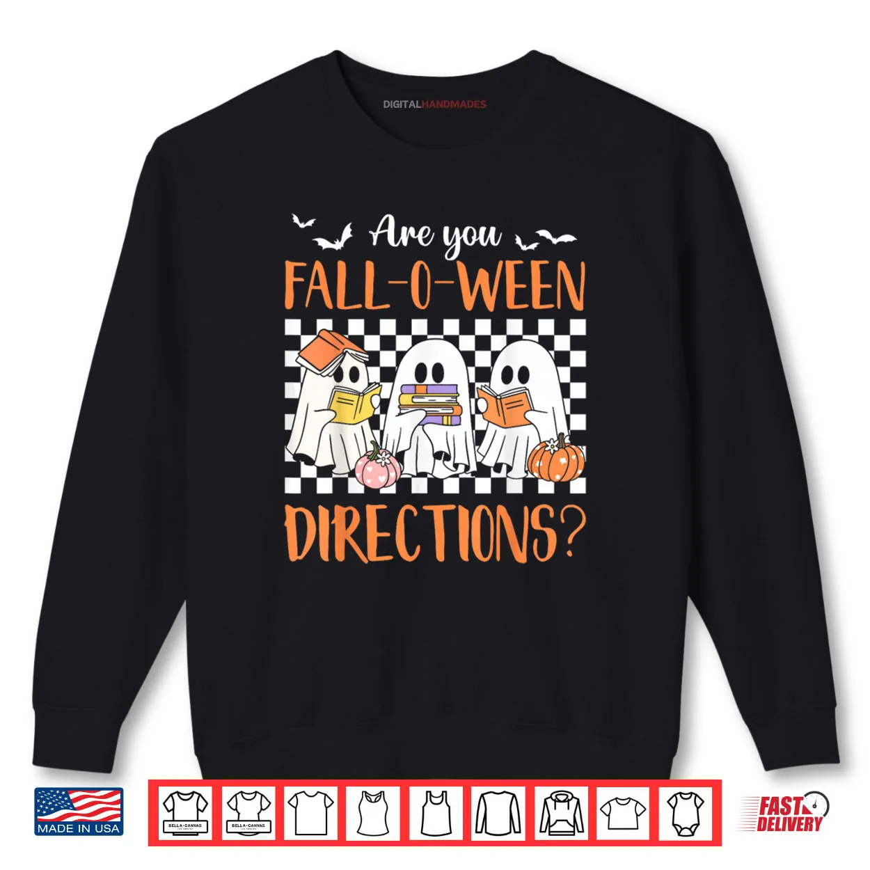 Retro are You Fall O Ween Directions Teacher Halloween Ghost Shirt Retro are You Fall O Ween Directions Teacher Halloween Ghost Shirt