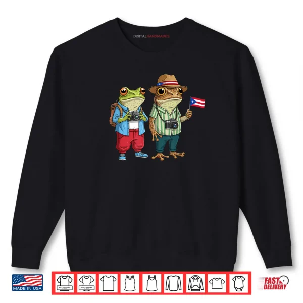 Rican Sapo Concho Coqui Frog Puerto Rico Flag Hispanic Shirt 1 Sweatshirt Rican Sapo Concho Coqui Frog Puerto Rico Flag Hispanic Shirt