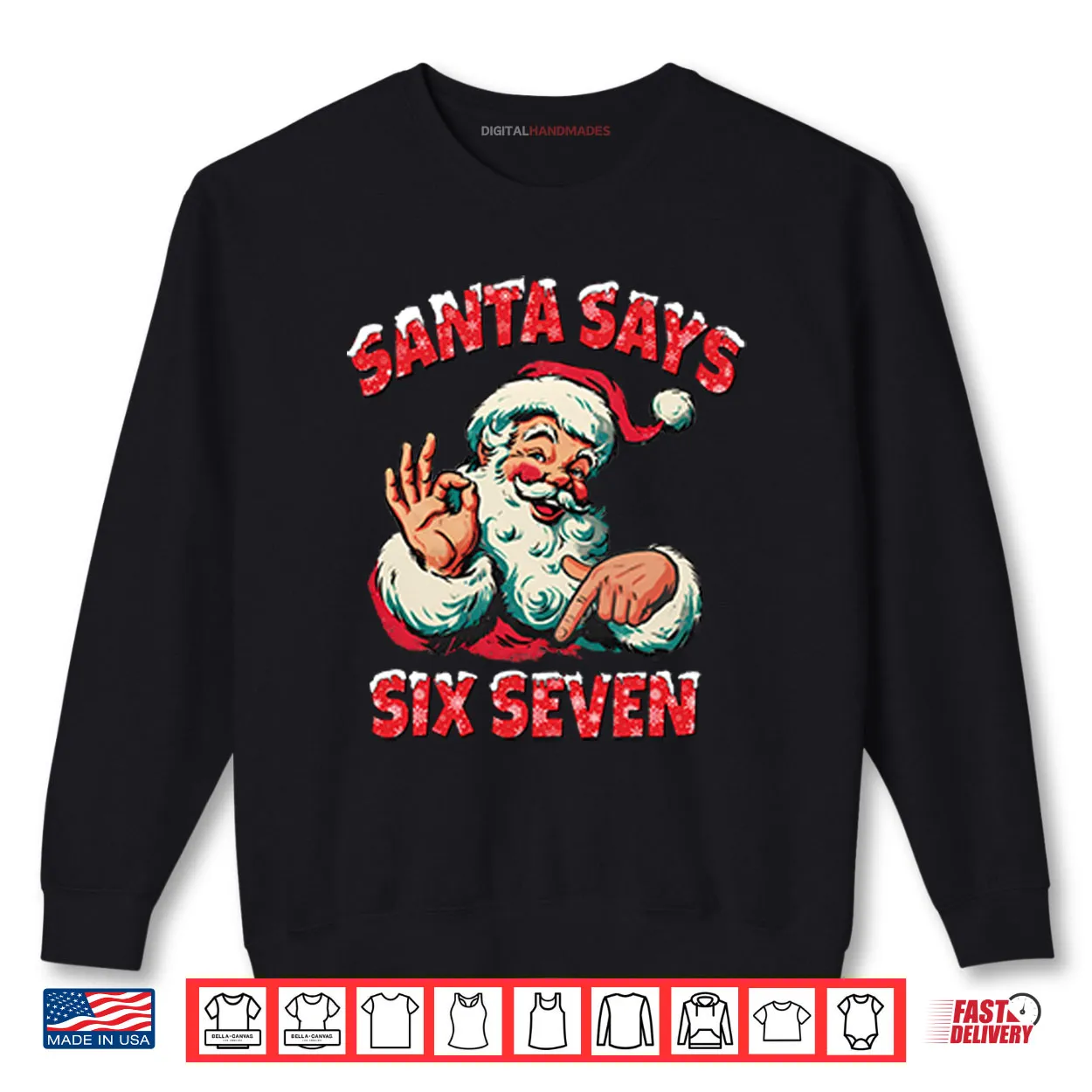 Six Seven 67 Meme Christmas Shirt Six Seven 67 Meme Christmas Shirt