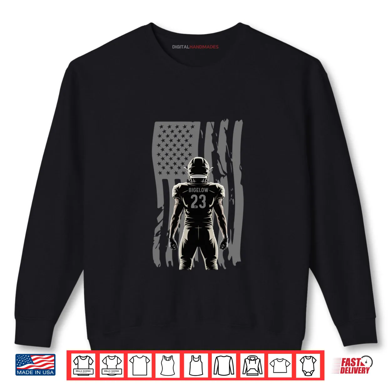 School Football Bigelow 23 Shirt School Football Bigelow 23 Shirt