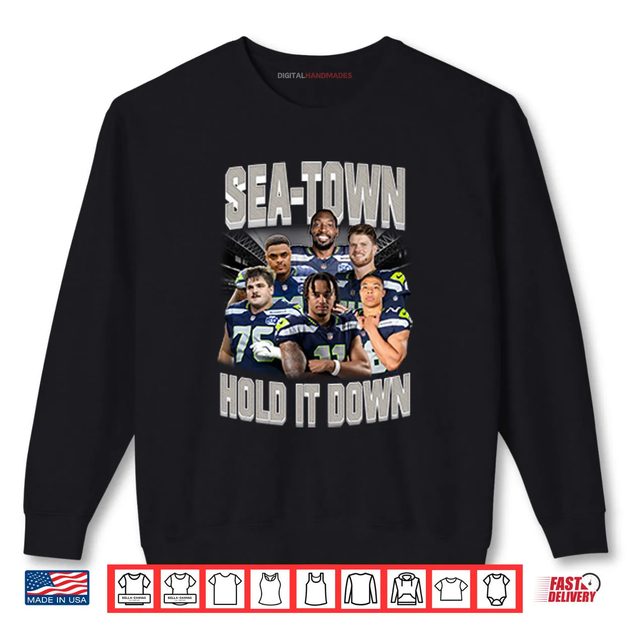 Sea Town Hold It Down Seattle Seahawks Shirt Sea Town Hold It Down Seattle Seahawks Shirt