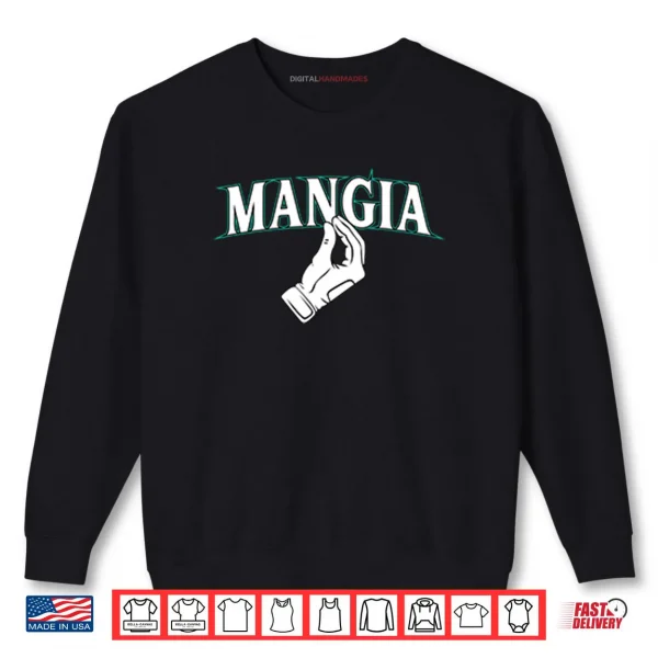 Sweatshirt Seattle Mariners Mangia Hand Shirt