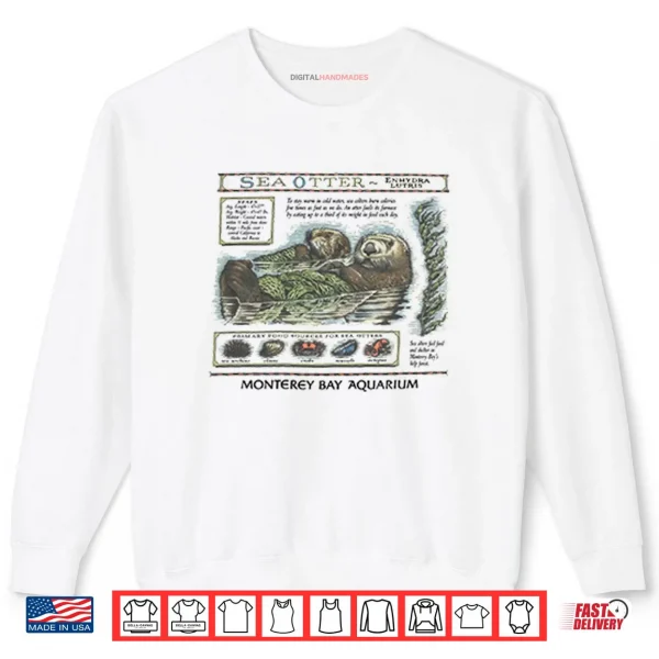 Sweatshirt Taylor Swift Sea Otter Monterey Bay Aquarium Shirt 1