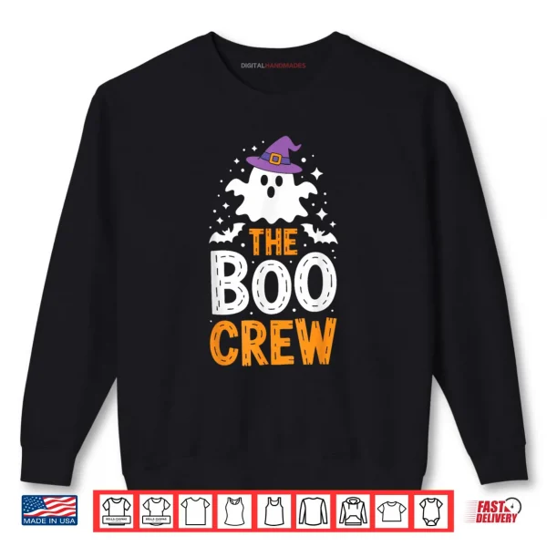 Sweatshirt The Boo Crew Shirt Matching Halloween Costume Shirt