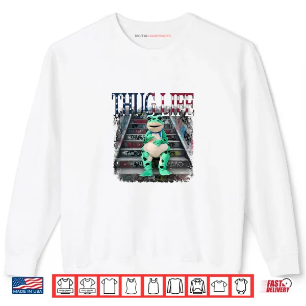 Sweatshirt Thug Life Portland Frog Protest Shirt