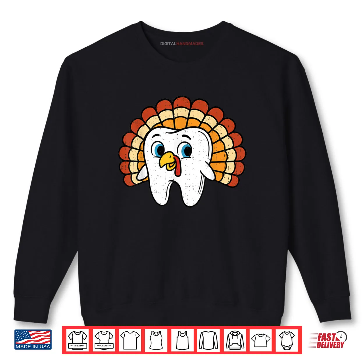 Tooth Turkey Dentist Thanksgiving Fall Dental Hygiene Shirt Tooth Turkey Dentist Thanksgiving Fall Dental Hygiene Shirt