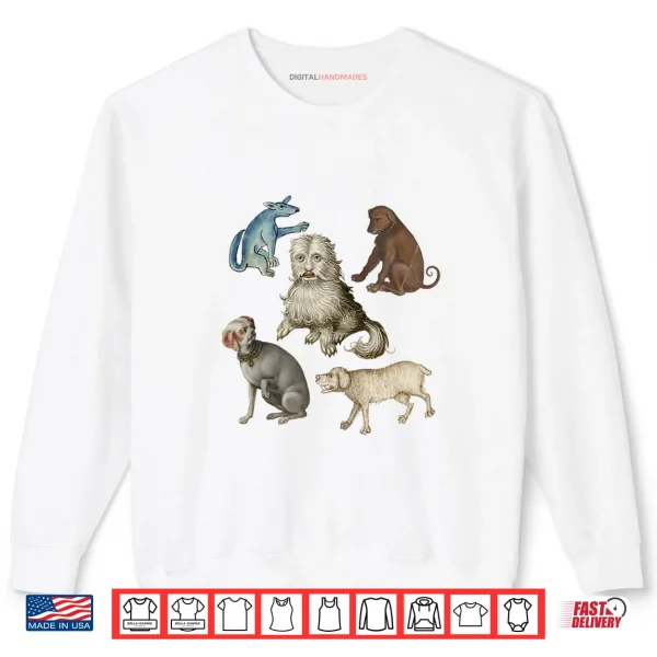 Sweatshirt Ugly Medieval Dogs Shirt